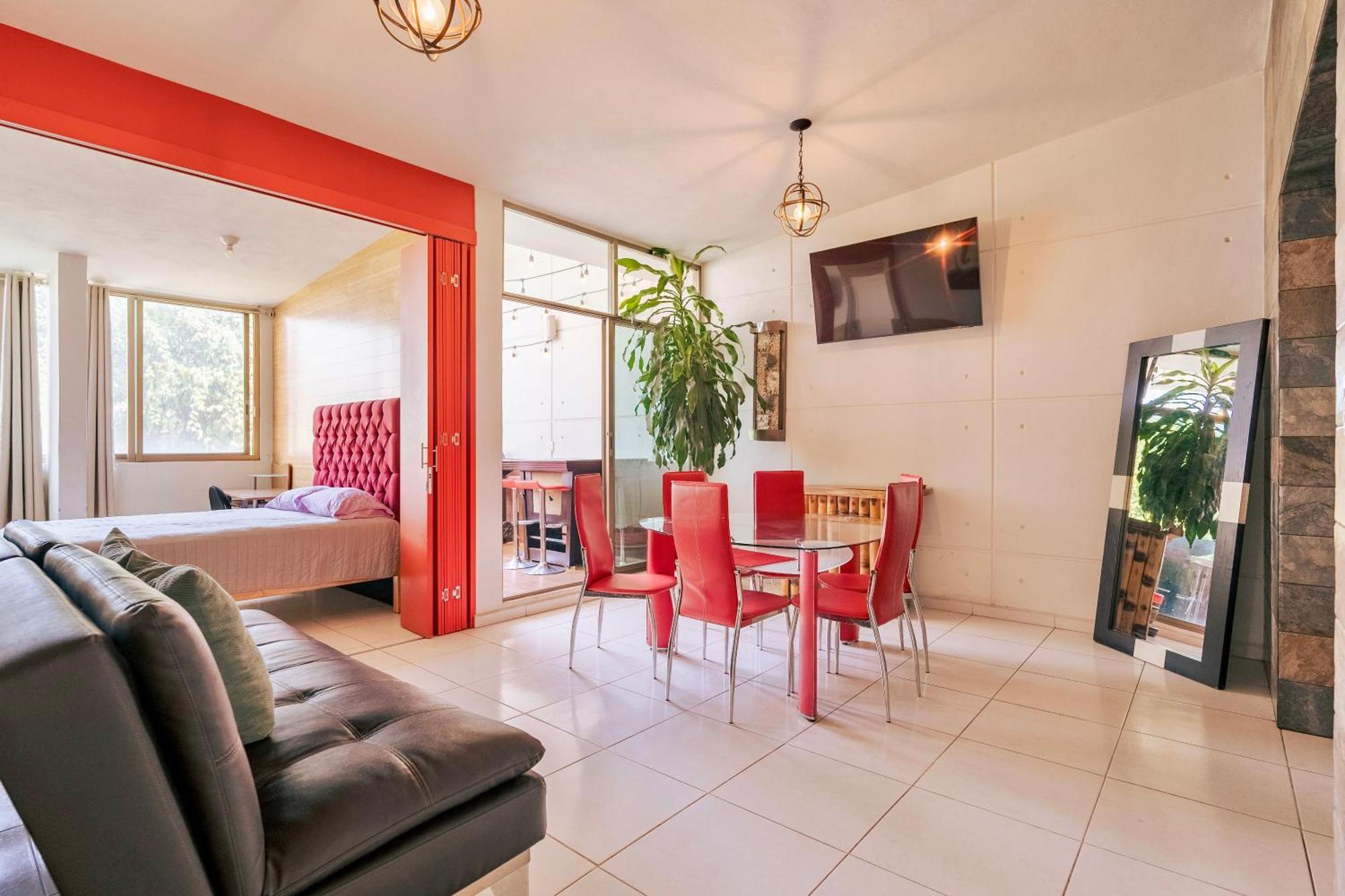 Loft Arte Y Diseno Alberca Climatizada, Amenidades Y Lujo, Terraza Privada Con Asador De Carbon, Cuernavaca Somos Los Unicos Que Te Ofrecemos Para Tu Uso Personal Y Exclusivo 2 Jacuzzis Con Agua Caliente Y Sistema De Hidromasaje Tipo Spa Dış mekan fotoğraf