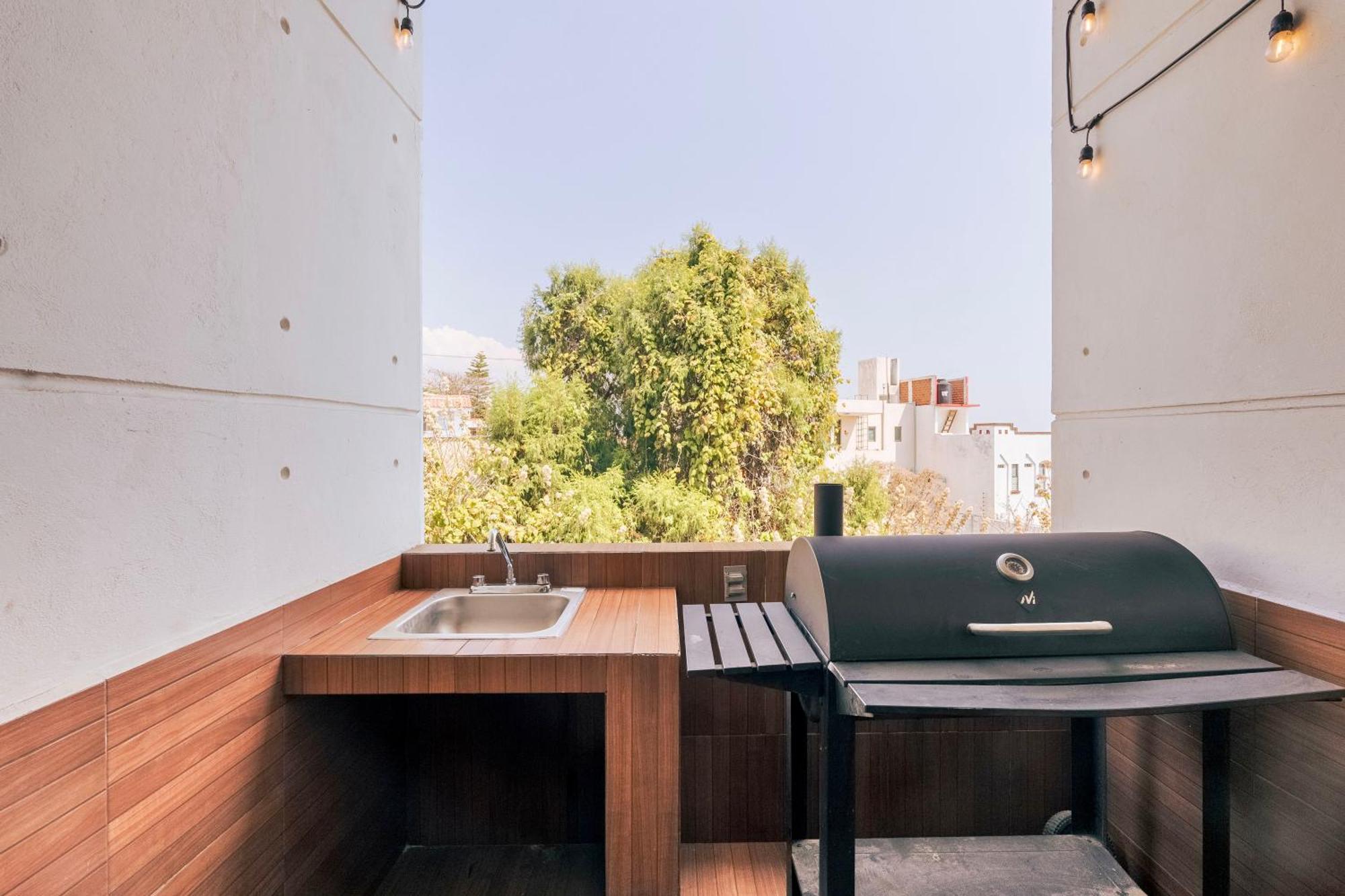 Loft Arte Y Diseno Alberca Climatizada, Amenidades Y Lujo, Terraza Privada Con Asador De Carbon, Cuernavaca Somos Los Unicos Que Te Ofrecemos Para Tu Uso Personal Y Exclusivo 2 Jacuzzis Con Agua Caliente Y Sistema De Hidromasaje Tipo Spa Dış mekan fotoğraf